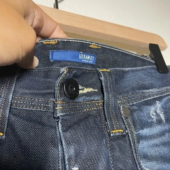 G-Star Raw3301 Dark Wash Attacc Straight Jeans